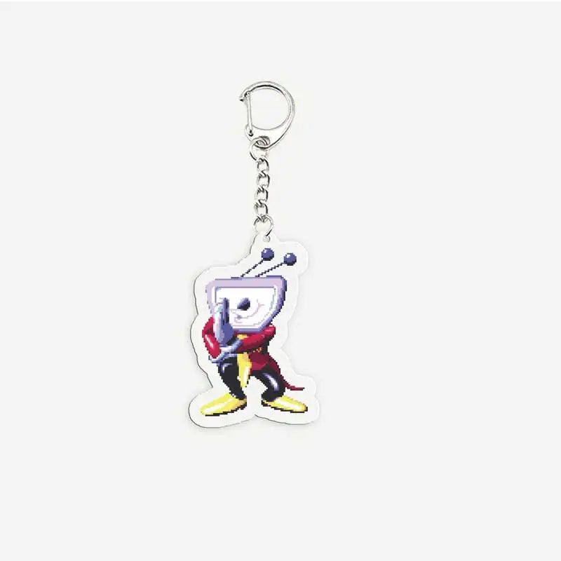 Spamton Tenna Baby Keychains for Accessories Bag Susie Ralsei Key Chain