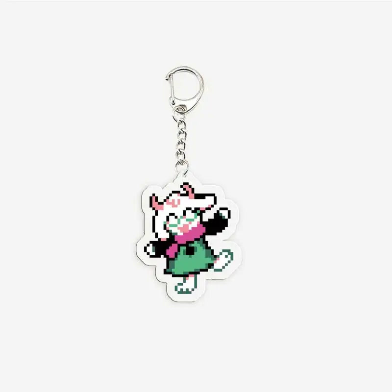 Spamton Tenna Baby Keychains for Accessories Bag Susie Ralsei Key Chain