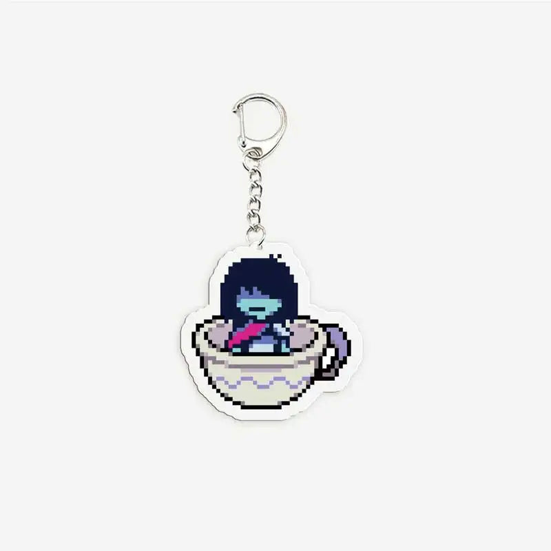 Spamton Tenna Baby Keychains for Accessories Bag Susie Ralsei Key Chain