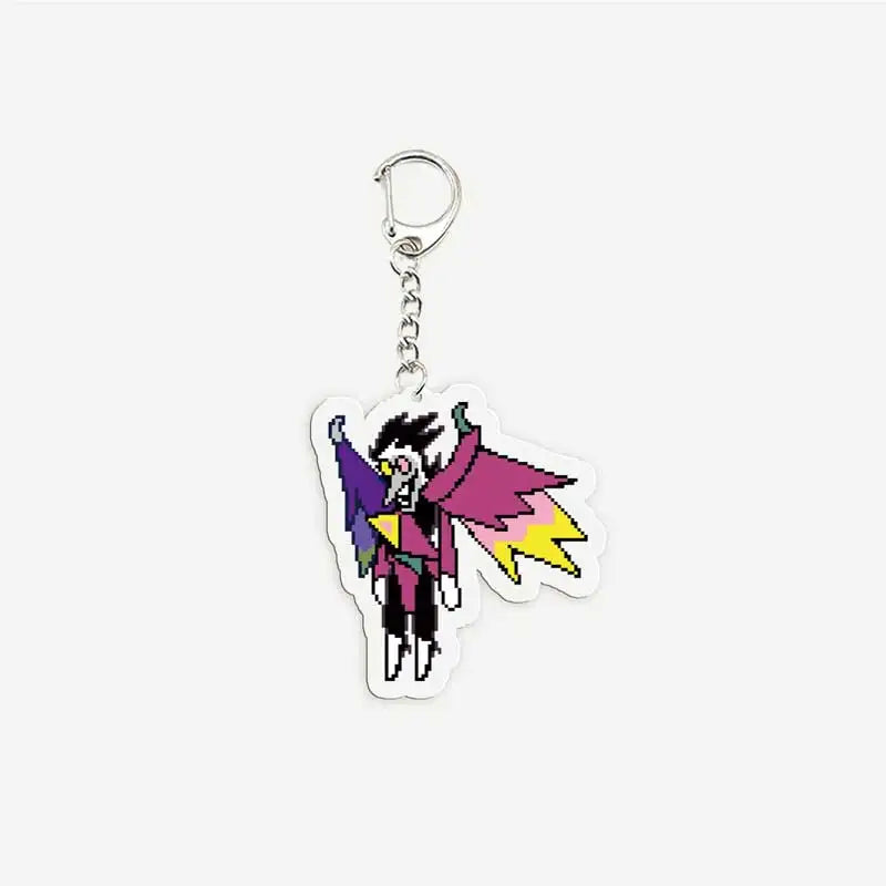 Spamton Tenna Baby Keychains for Accessories Bag Susie Ralsei Key Chain