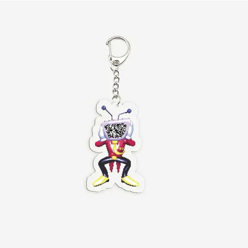 Spamton Tenna Baby Keychains for Accessories Bag Susie Ralsei Key Chain