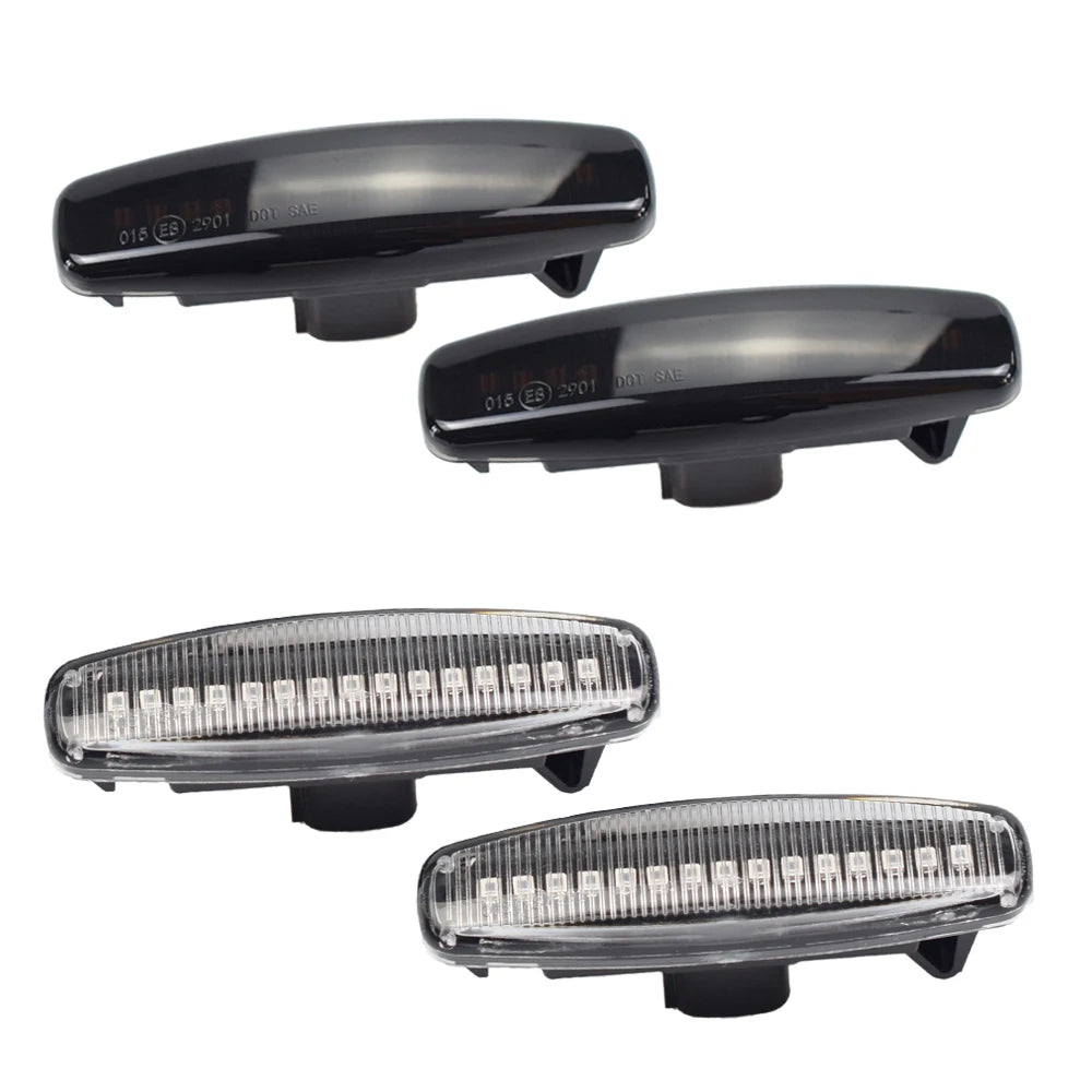 2pcs Dynamic LED Signal Lights For Infiniti EX35 EX37 FX35 FX37 FX50 G25 G35 G37 JX35 M25