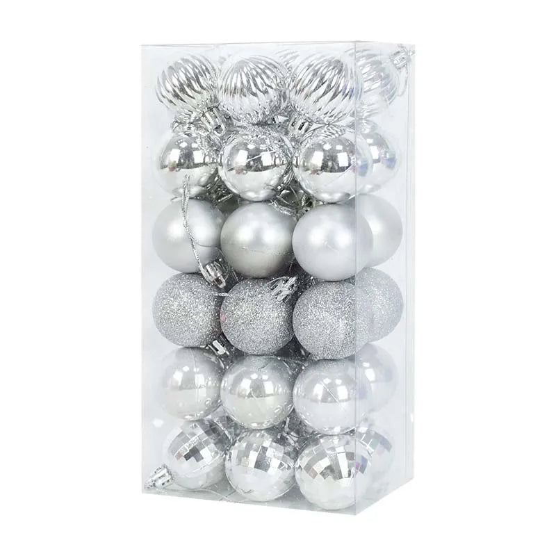 1box Christmas tree Bauble Christmas Tree Decor