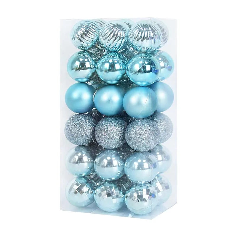 1box Christmas tree Bauble Christmas Tree Decor