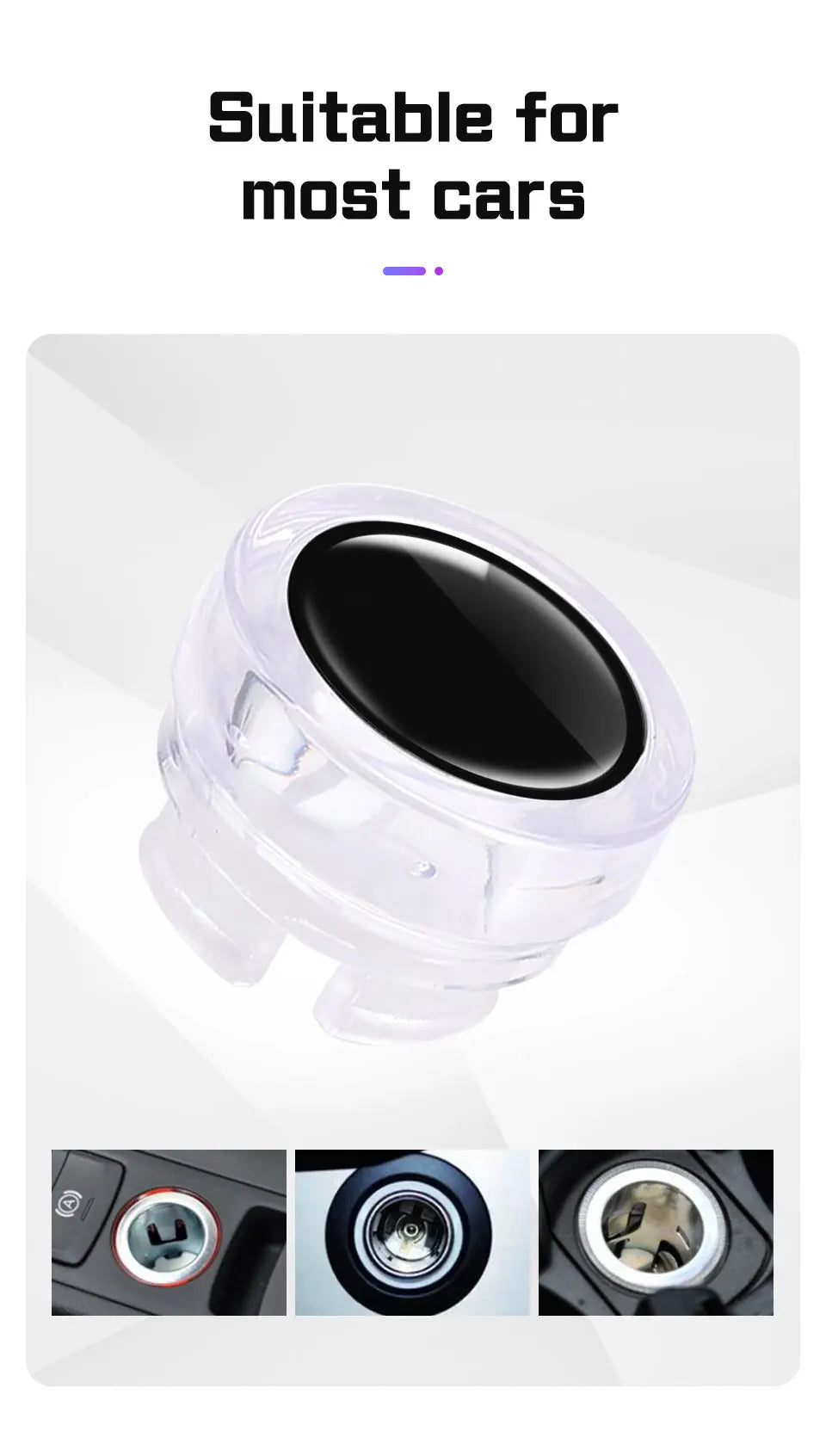 Car Cigarette Lighter Cover For Infiniti Dustproof Plug Decoration Cap Accessories