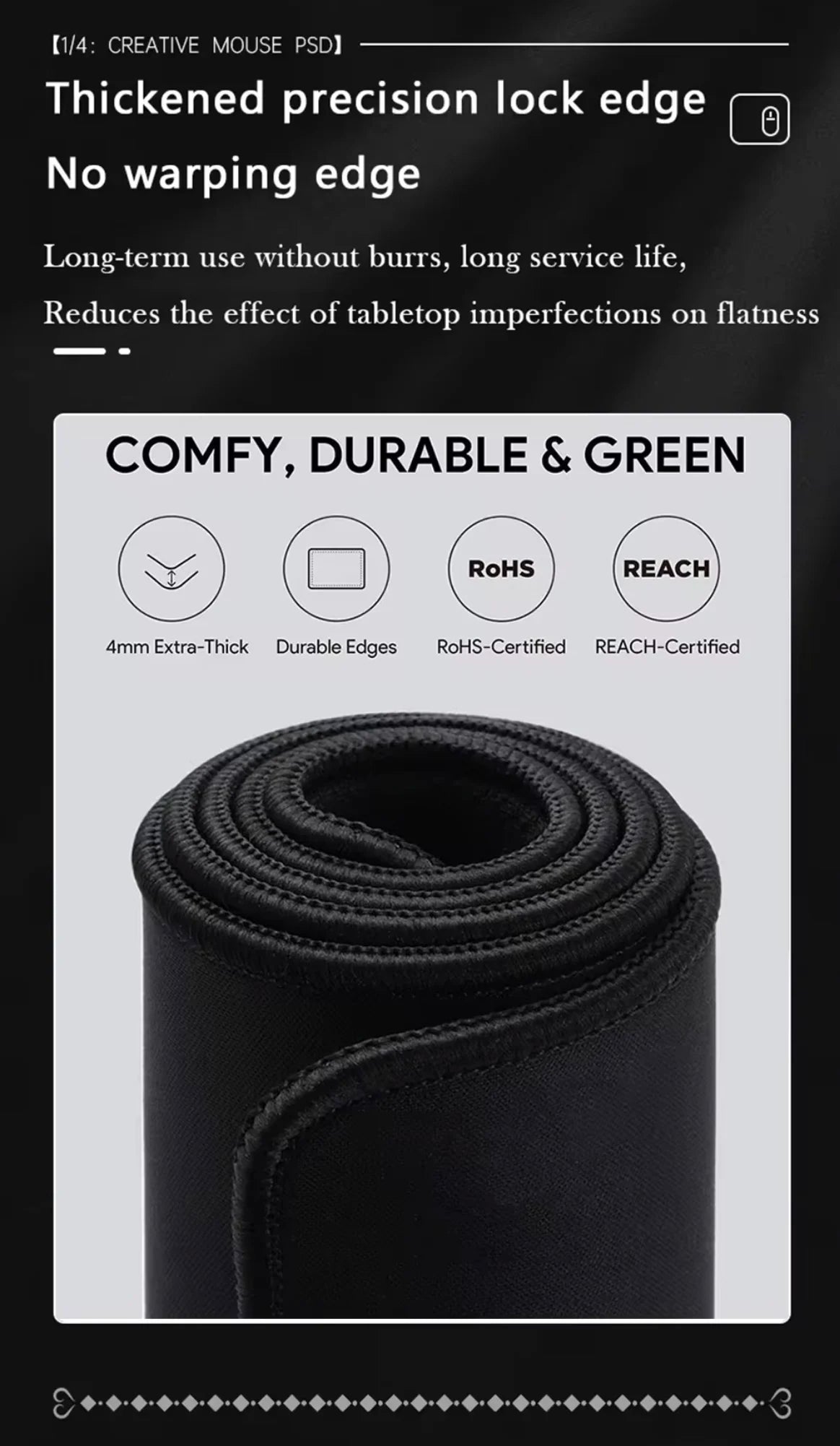 Undertale Gaming Pad for Keyboard & Mouse 600x300mm (Desk Mat, Table pad, Mouse pad)