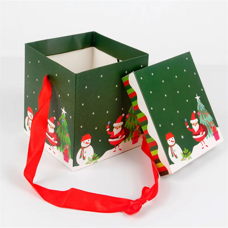 Christmas Gift Boxes Under The Tree Package For Indoor