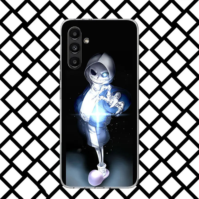 U-Undertale Sans Doggo Phone Case for Samsung Galaxy A17 A16 A26 A36 A56 A15 A25 A35 A55 A14 A24 A34 A54 A13 A23 A33 A53 A05S A0