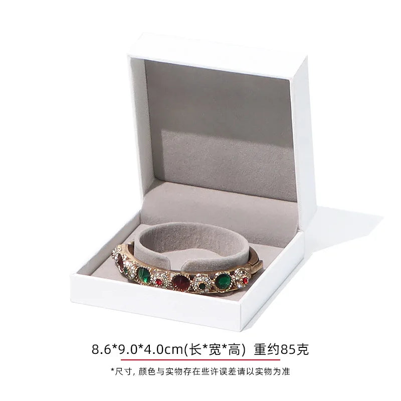Jewelry Gift Boxes Velvet Lined for Ring Necklace Bracelet Luxury Packaging