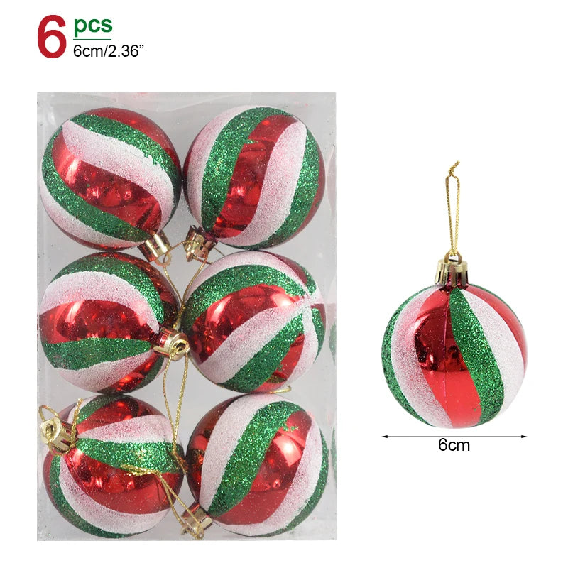 1box Christmas tree Bauble Christmas Tree Decor