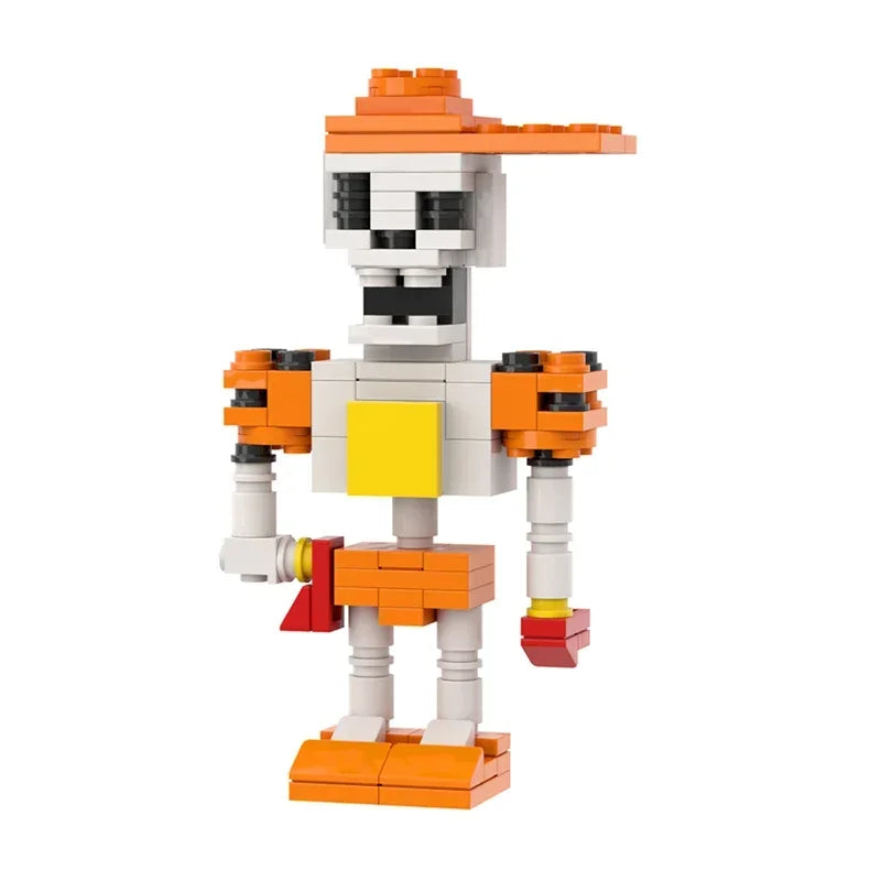 Game Character Skeleton Brothers Building Blocks MOC Undertale Sans Monster Model DIY Kids Puzzle Assembly Toy Boy Birthday Gift