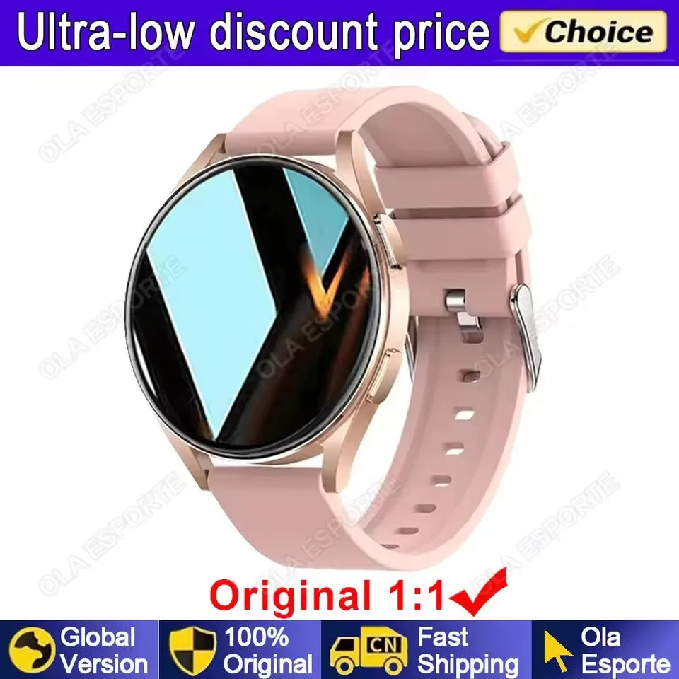 Women Smart-Watch Bluetooth connectivity, Waterproof, Heart Rate monitor