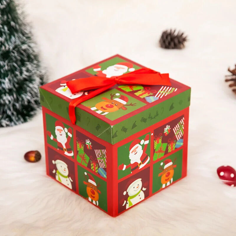 Christmas Gift Boxes Under The Tree Package For Indoor