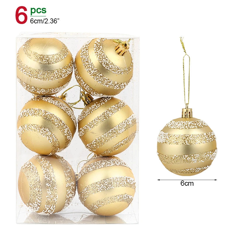 1box Christmas tree Bauble Christmas Tree Decor