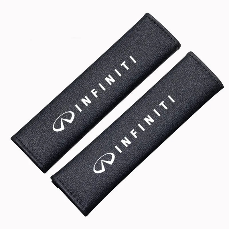 Car Safety Belt Cover Shoulder Pad For Infiniti FX35 Q50 Q30 ESQ QX50 QX60 QX70 EX JX35 G35 G37 EX3 Accessories