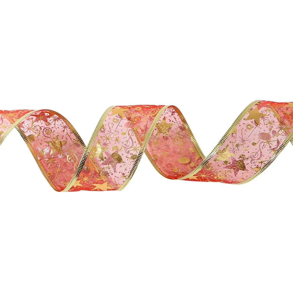 1/2/5/10M Christmas Tree Ribbon Fairy Lights