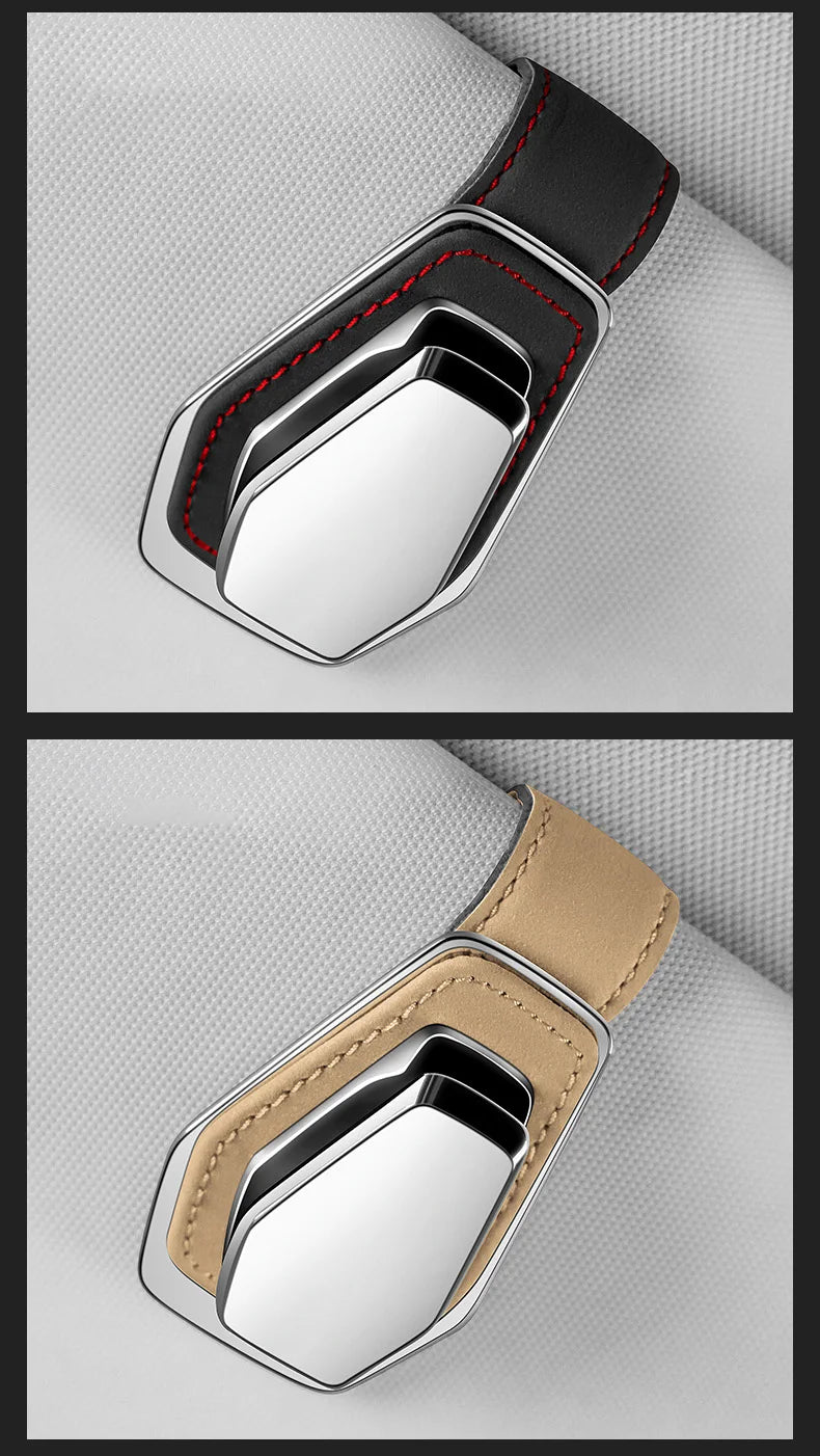 1PC Car Sun Visor Glasses Storage Clip For Infiniti Q50 FX35 G37 G35 QX70 FX45 EX35 Q30 Q70L QX30 QX60 QX80 Accessory