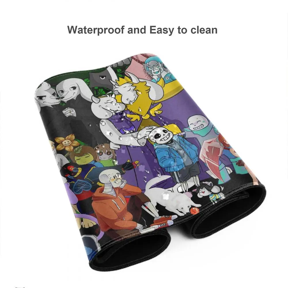 Undertale Gaming Pad for Keyboard & Mouse 600x300mm (Desk Mat, Table pad, Mouse pad)