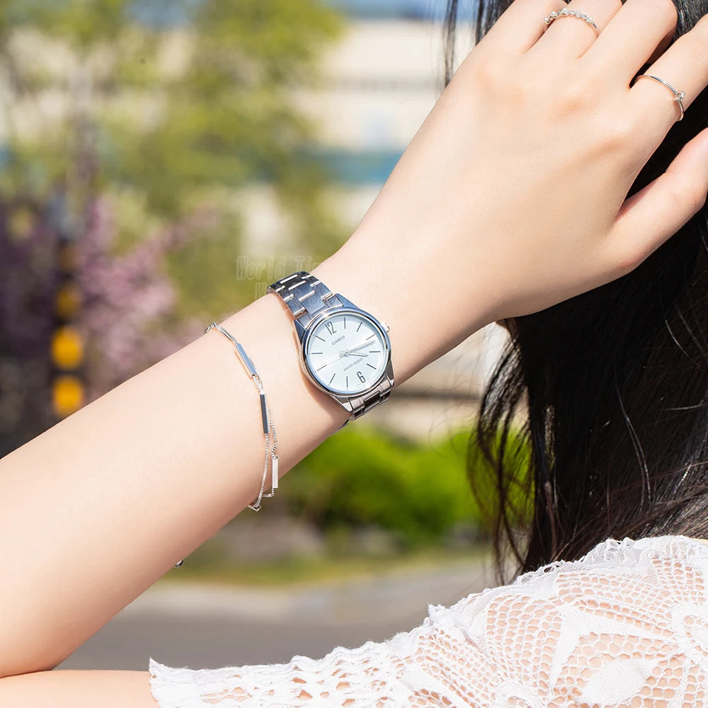 Casio women watch top brand luxury Waterproof Quartz ladies watch