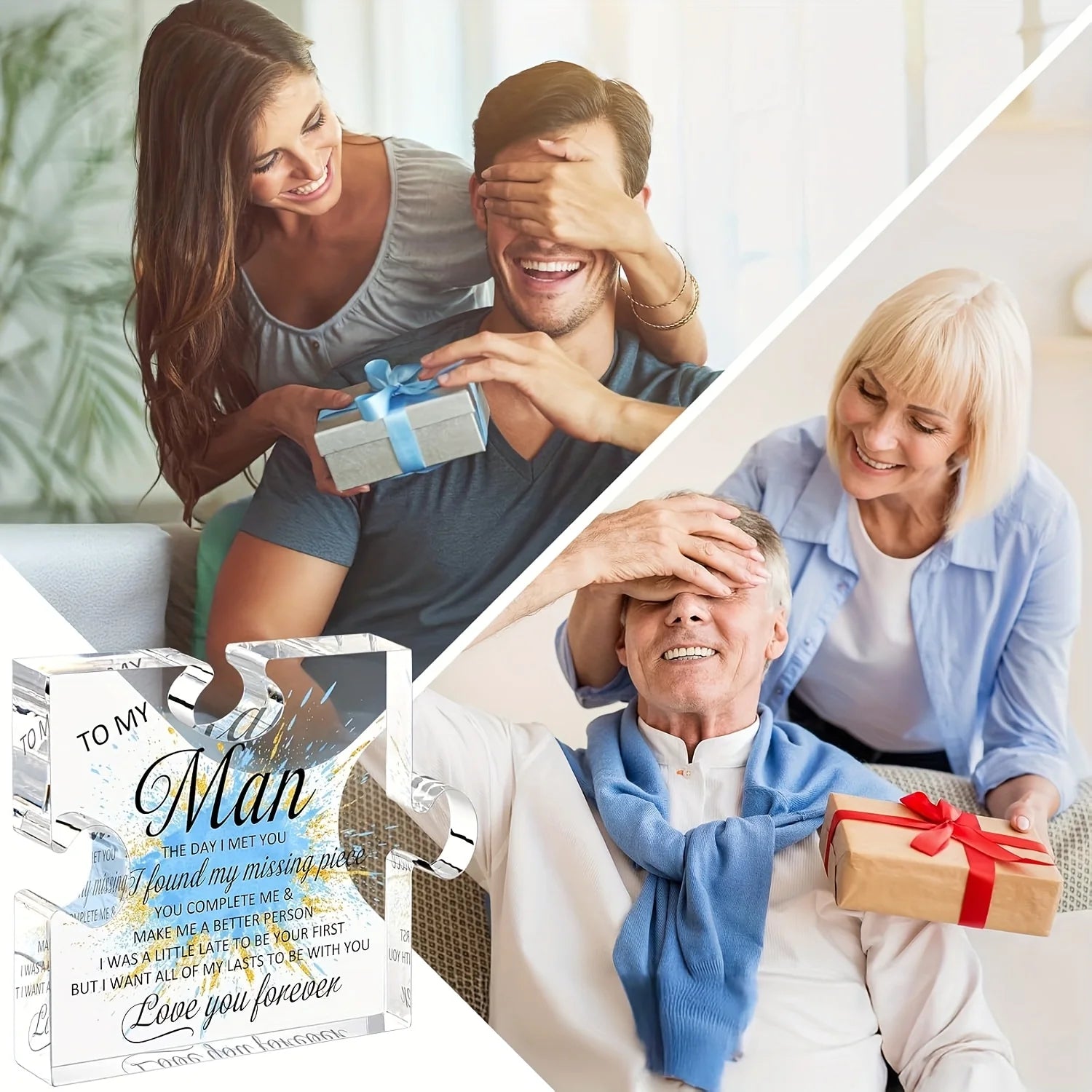 To My Man Romantic Gifts for Him