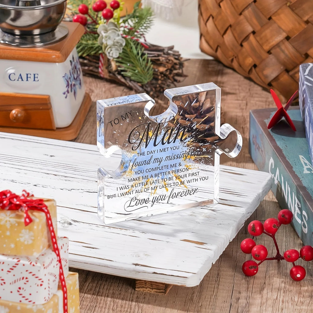 To My Man Romantic Gifts for Him