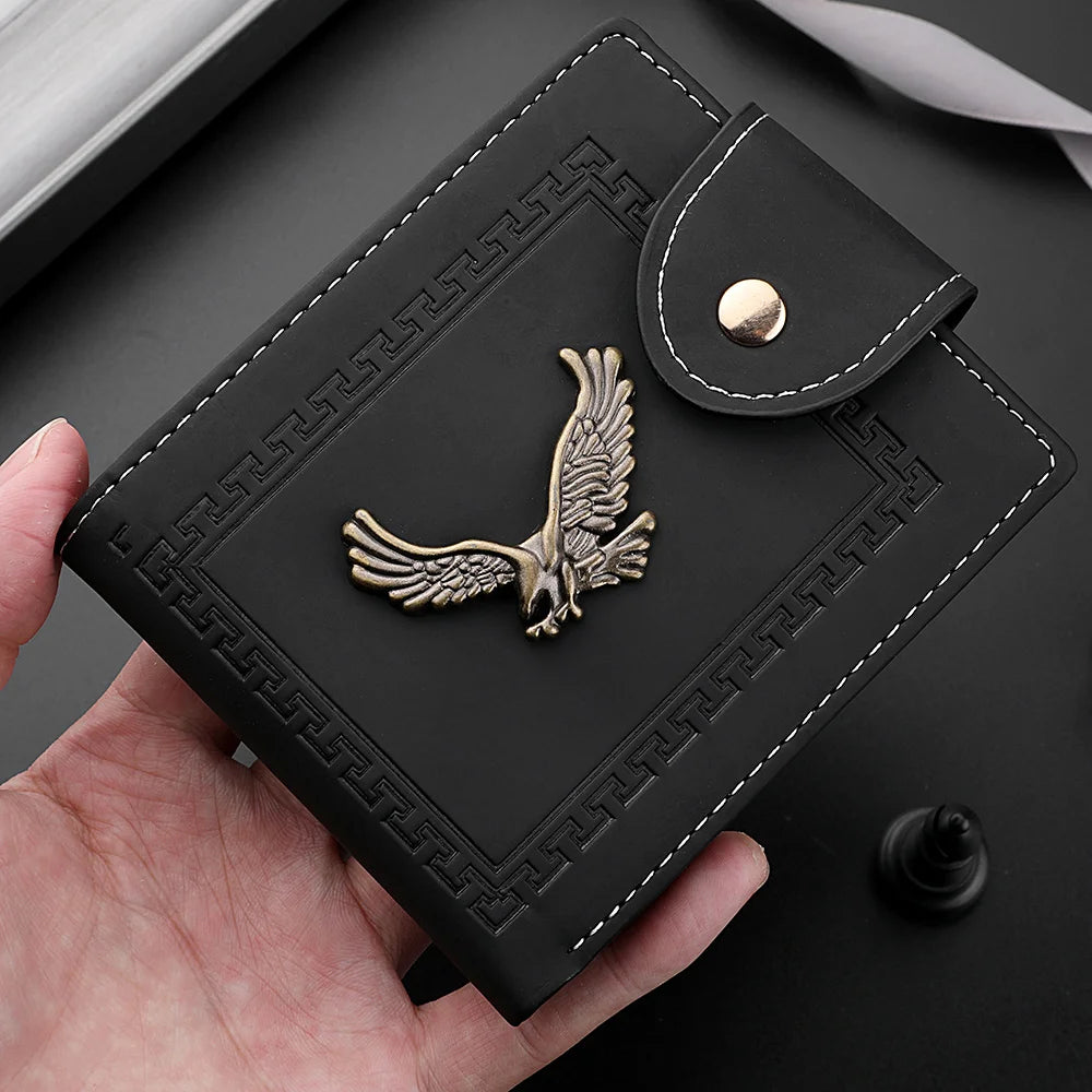 Men's Leather Folding Wallet