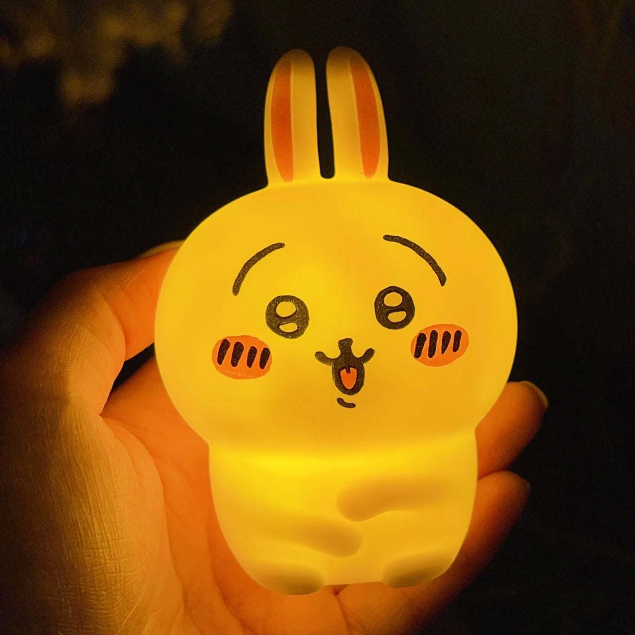 Chiikawa Anime LED Night Light Hachiware Usagi Rabbit Lamp Décor