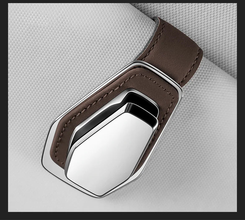 1PC Car Sun Visor Glasses Storage Clip For Infiniti Q50 FX35 G37 G35 QX70 FX45 EX35 Q30 Q70L QX30 QX60 QX80 Accessory