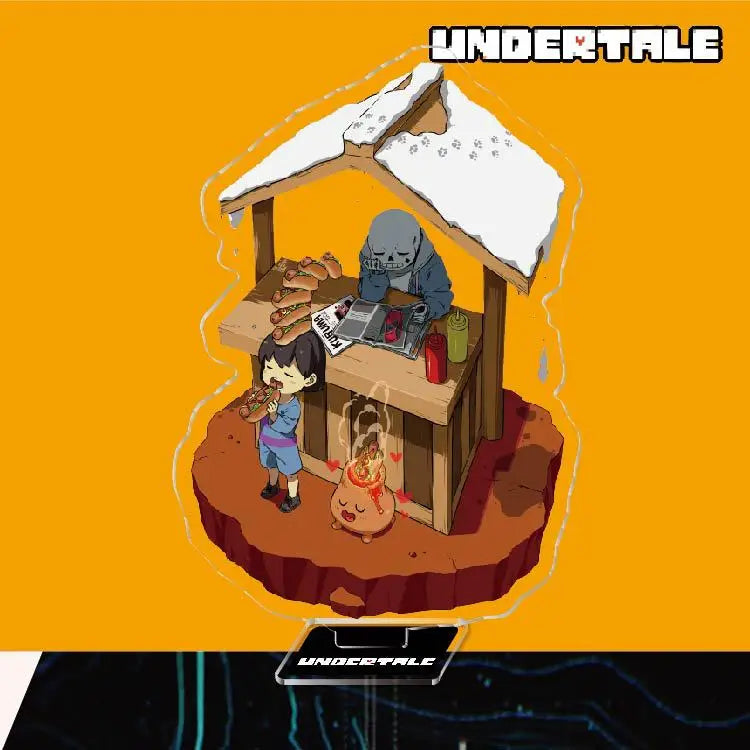 Undertale Stand Acrylic Figure Cosplay Model Plate Desk Decorative Fans Collection Prop Gift Prime Products