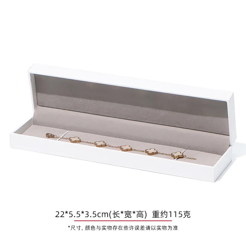 Jewelry Gift Boxes Velvet Lined for Ring Necklace Bracelet Luxury Packaging