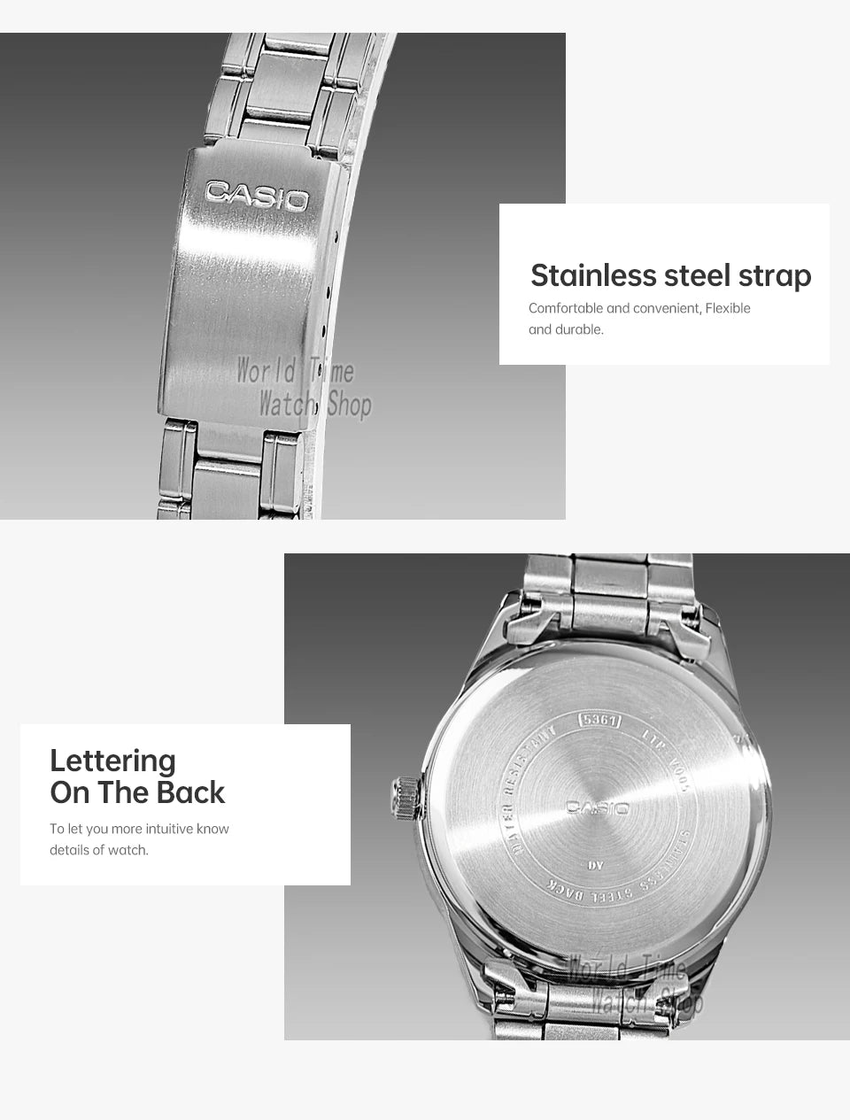 Casio women watch top brand luxury Waterproof Quartz ladies watch