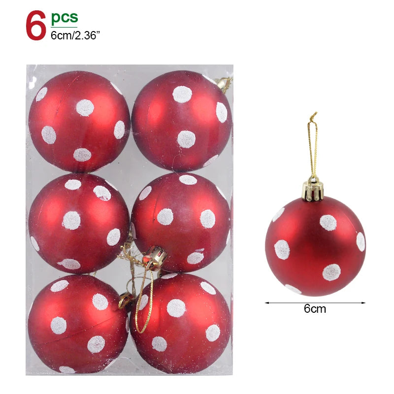 1box Christmas tree Bauble Christmas Tree Decor