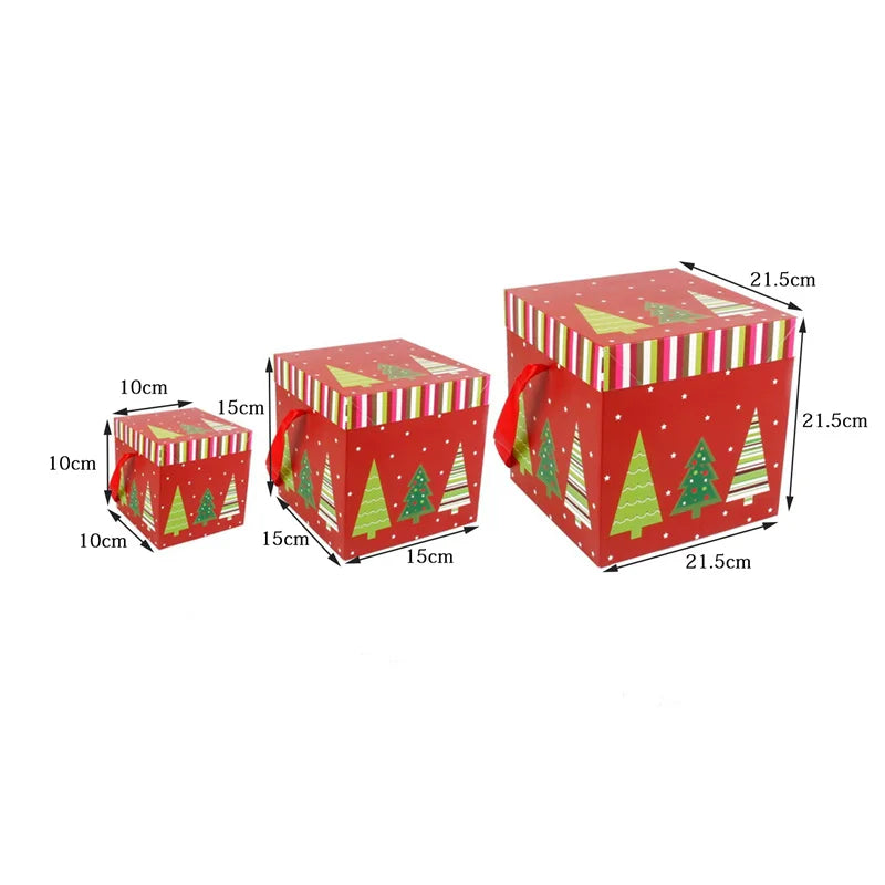 Christmas Gift Boxes Under The Tree Package For Indoor