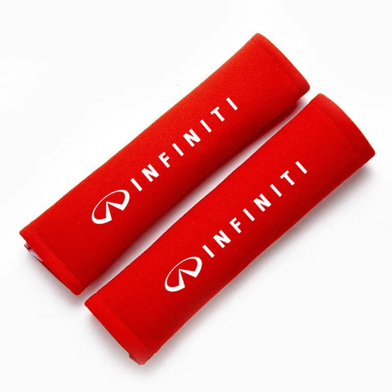 Car Safety Belt Cover Shoulder Pad For Infiniti FX35 Q50 Q30 ESQ QX50 QX60 QX70 EX JX35 G35 G37 EX3 Accessories