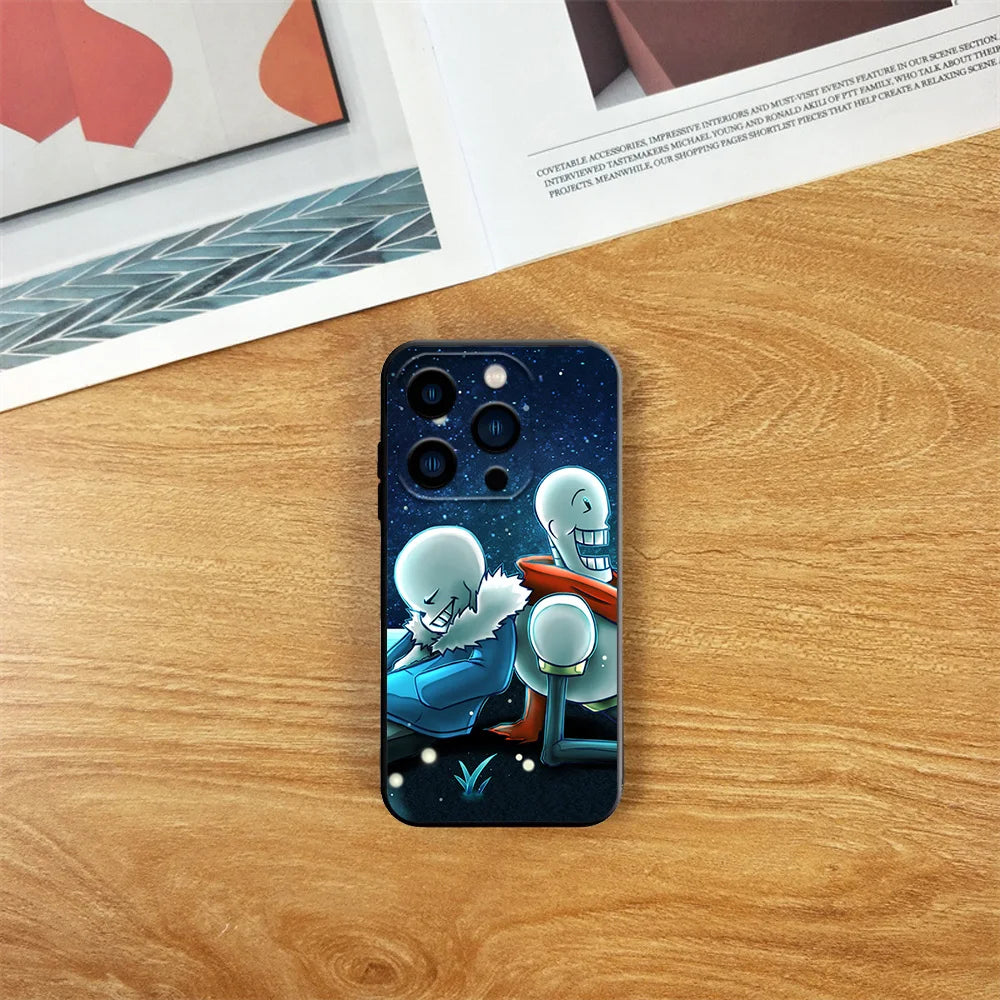 Game U-Undertale S-Sans Phone Case For Samsung S23 S22 ULTRA A22 A23 A32 A34 A52 A53 A54 A71 A72 A73