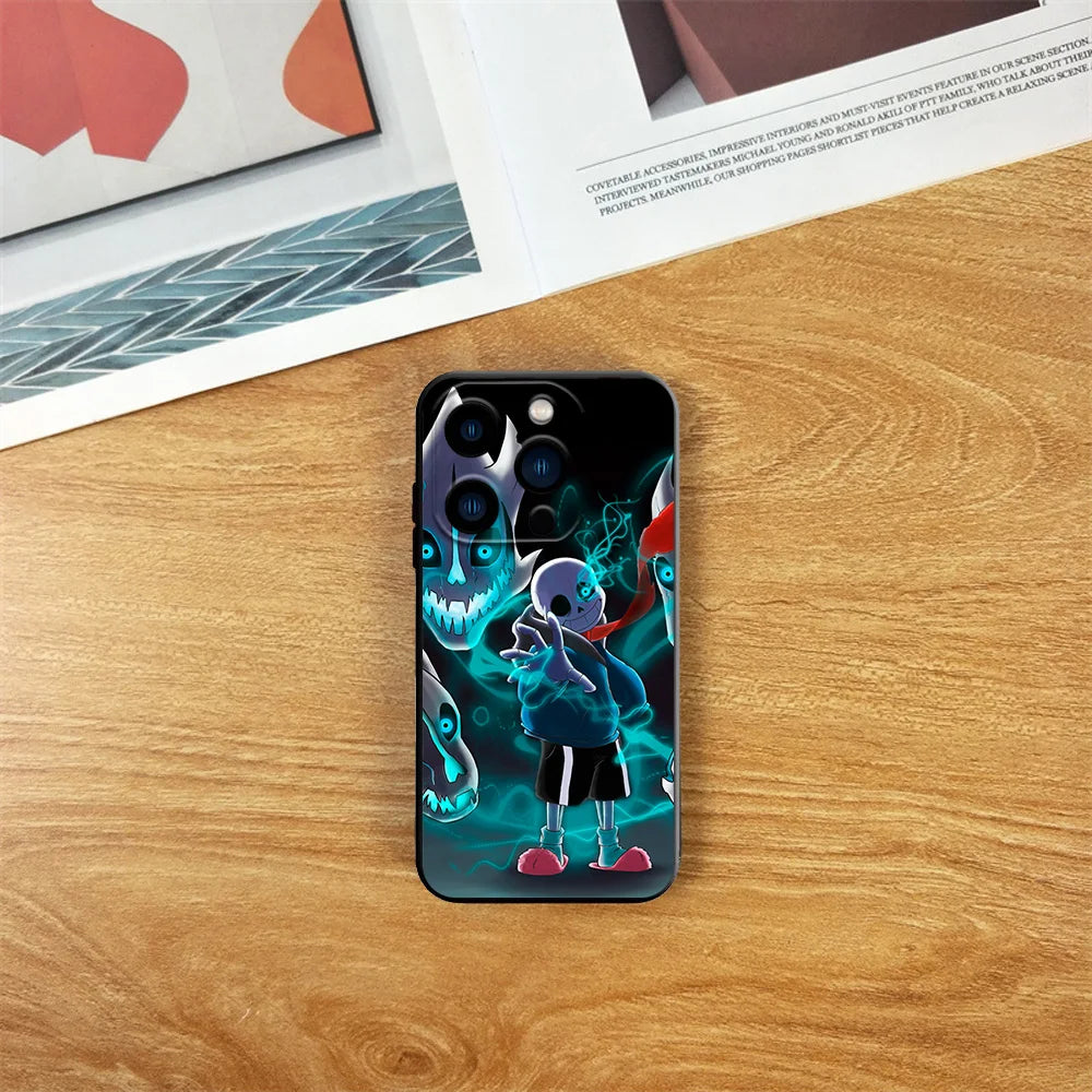 Game U-Undertale S-Sans Phone Case For Samsung S23 S22 ULTRA A22 A23 A32 A34 A52 A53 A54 A71 A72 A73