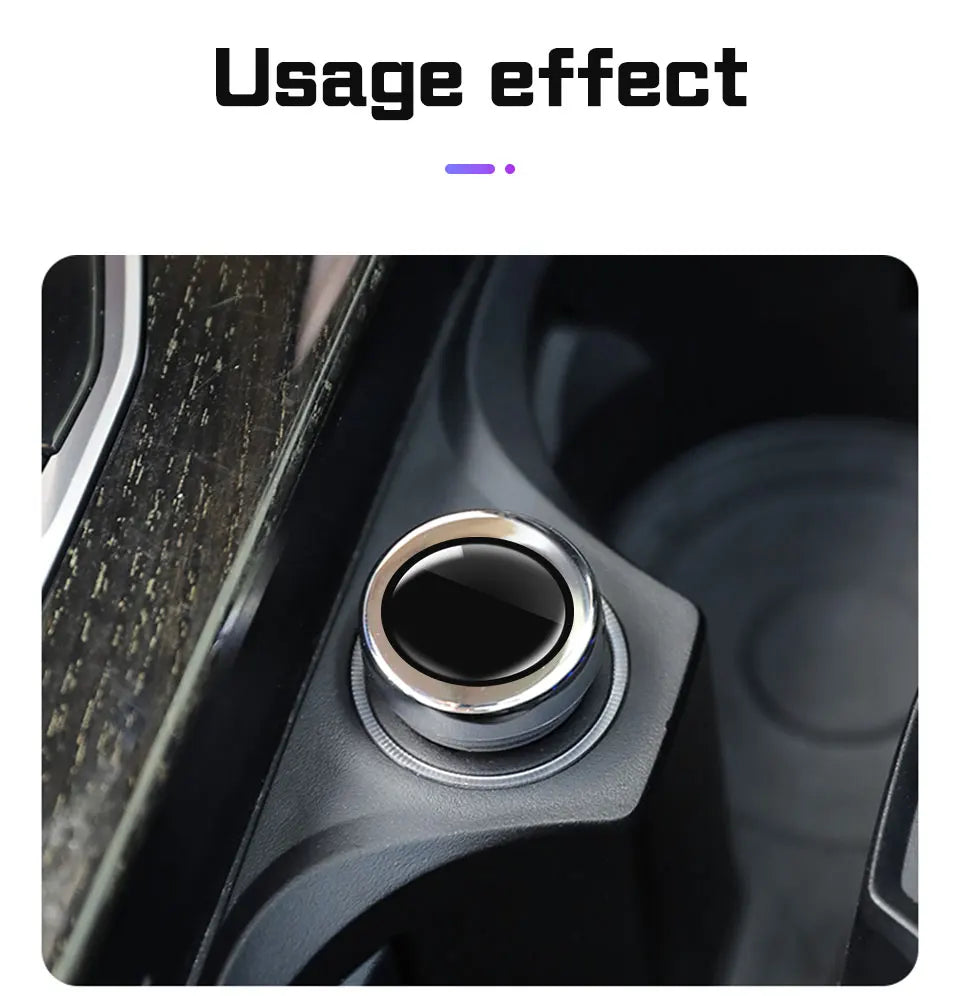 Car Cigarette Lighter Cover For Infiniti Dustproof Plug Decoration Cap Accessories