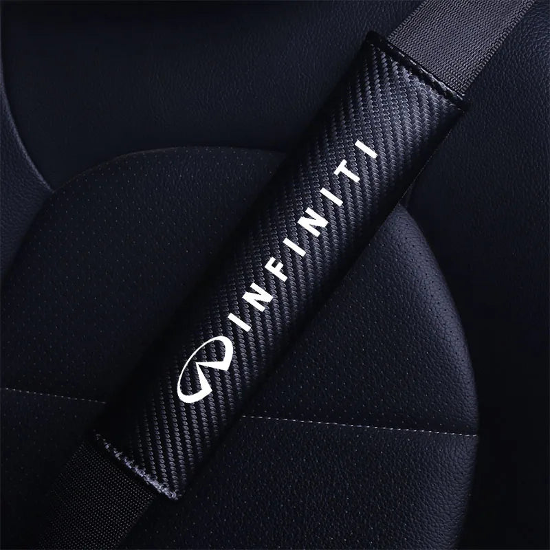 Car Safety Belt Cover Shoulder Pad For Infiniti FX35 Q50 Q30 ESQ QX50 QX60 QX70 EX JX35 G35 G37 EX3 Accessories