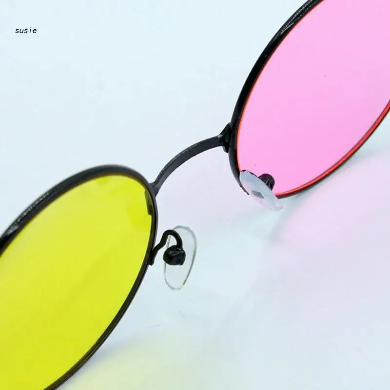 Spamton Cosplay Glasses Round Frame Sunglasses