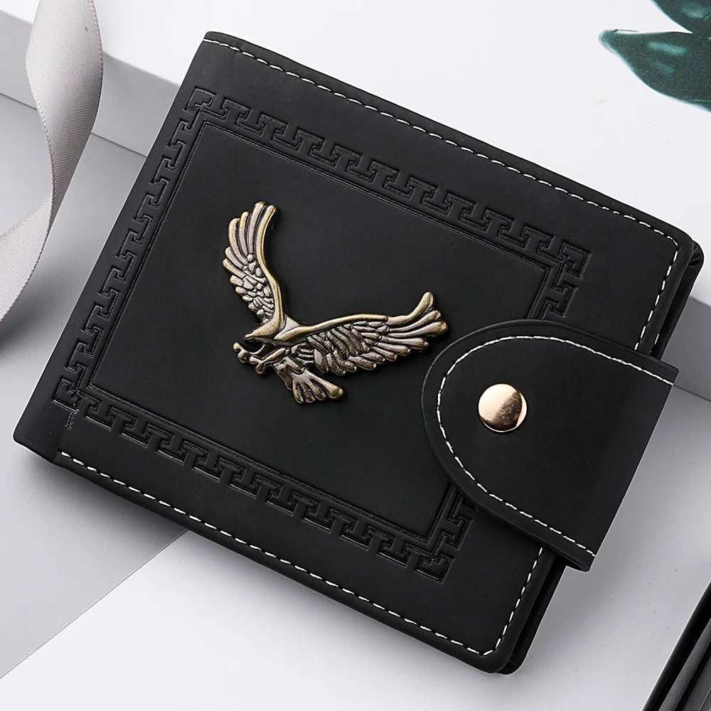 Men's Leather Folding Wallet