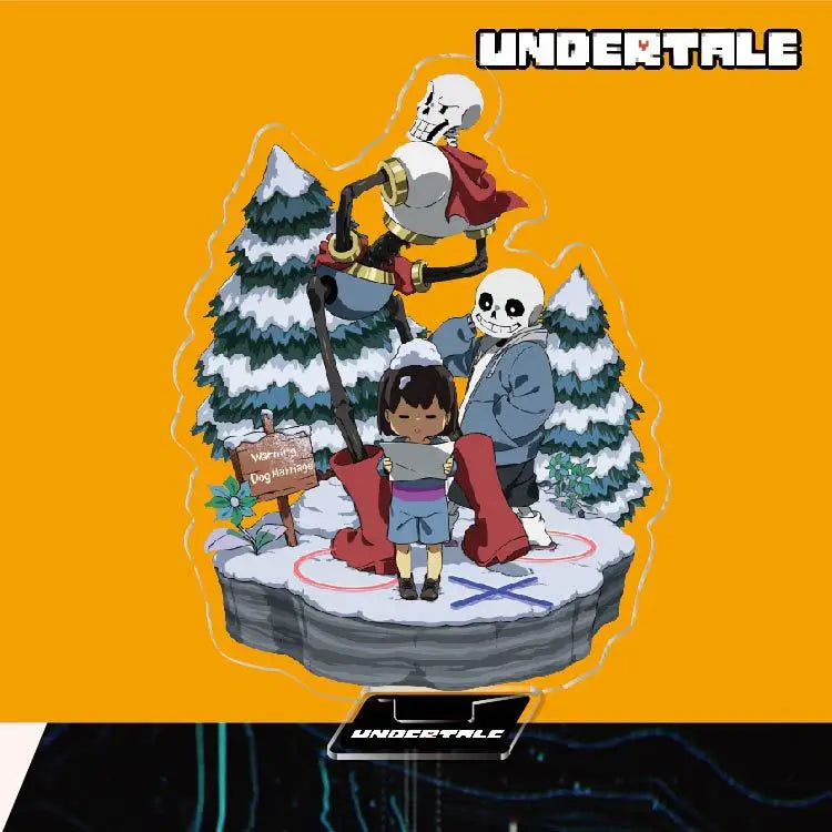 Undertale Stand Acrylic Figure Cosplay Model Plate Desk Decorative Fans Collection Prop Gift Prime Products