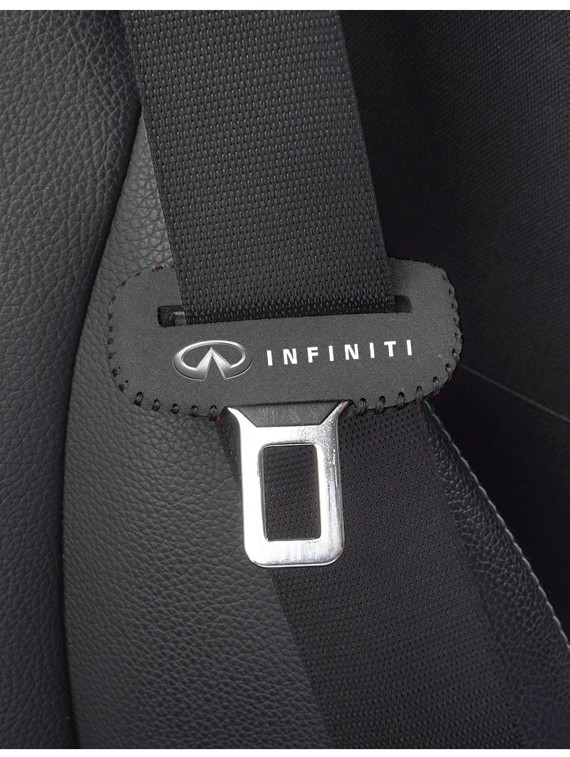 Car Seat Belt Buckle Clip Protector Front Rear Seat Clips For Infiniti Q50 G37 FX30 FX35 Q60 QX50 M37 ESQ JX35 QX70 Q30 FX50 Q70