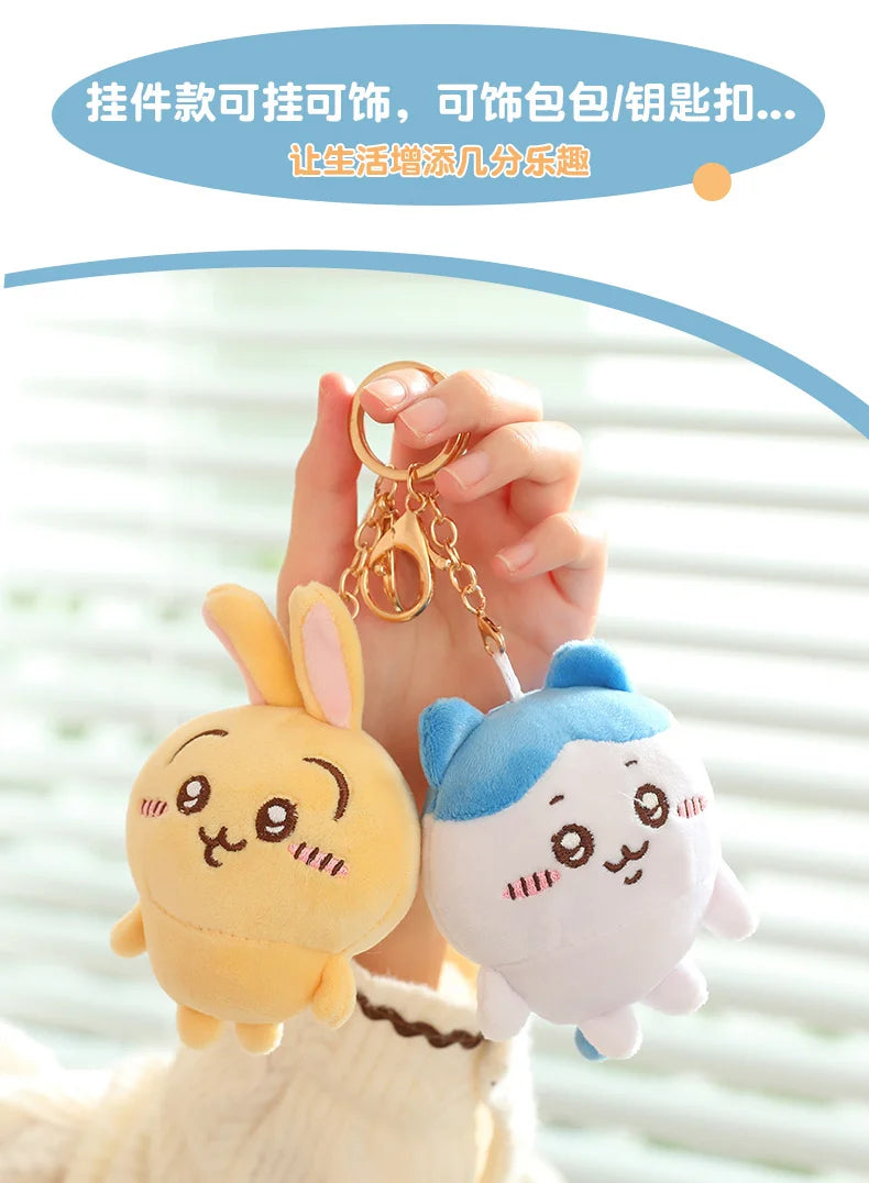 Sanrio Chiikawa Series Plushies Bag Pendant Hachiware Soft Pillow Usagi Plush Toy