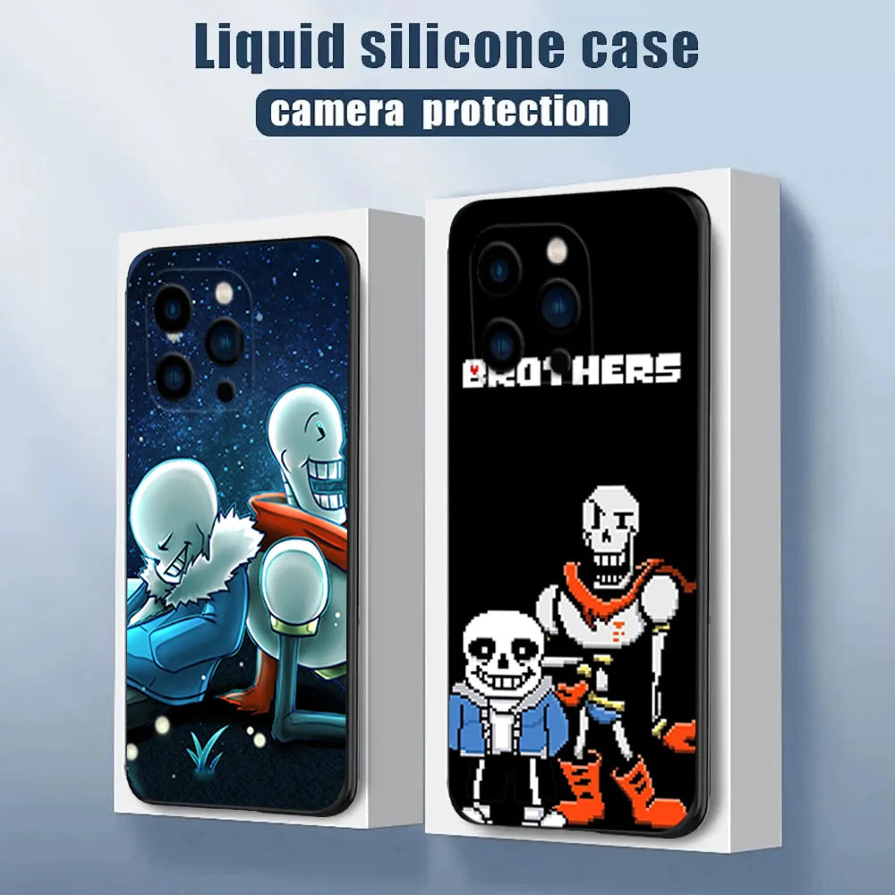 Game U-Undertale S-Sans Phone Case For Samsung S23 S22 ULTRA A22 A23 A32 A34 A52 A53 A54 A71 A72 A73