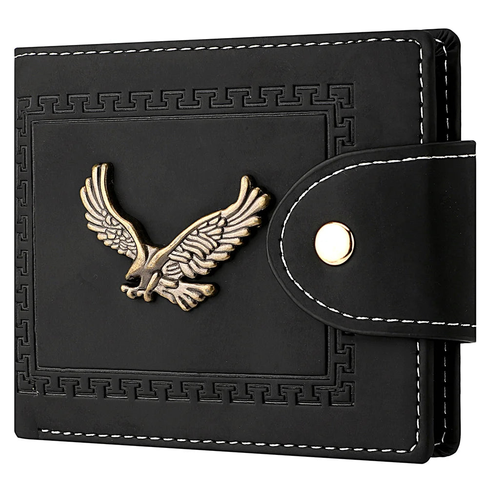Men's Leather Folding Wallet