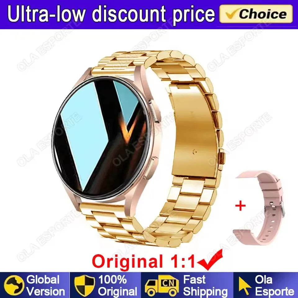 Women Smart-Watch Bluetooth connectivity, Waterproof, Heart Rate monitor