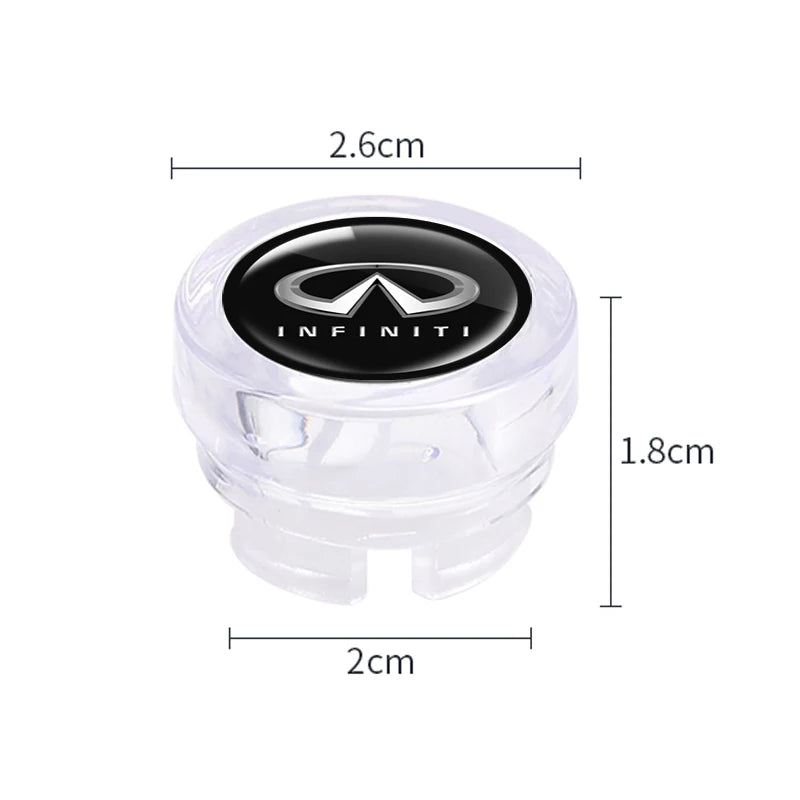 Car Cigarette Lighter Cover For Infiniti Dustproof Plug Decoration Cap Accessories