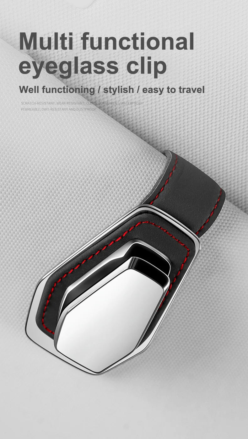 1PC Car Sun Visor Glasses Storage Clip For Infiniti Q50 FX35 G37 G35 QX70 FX45 EX35 Q30 Q70L QX30 QX60 QX80 Accessory
