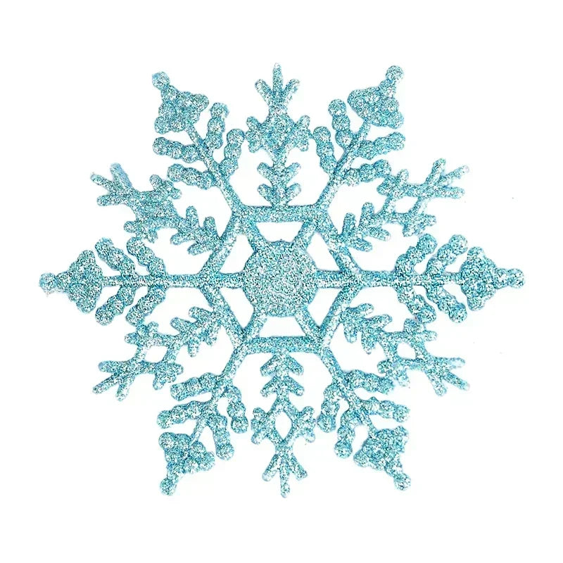 Pack Of 24/12/6 Pieces Snowflakes For Christmas Tree Decoration