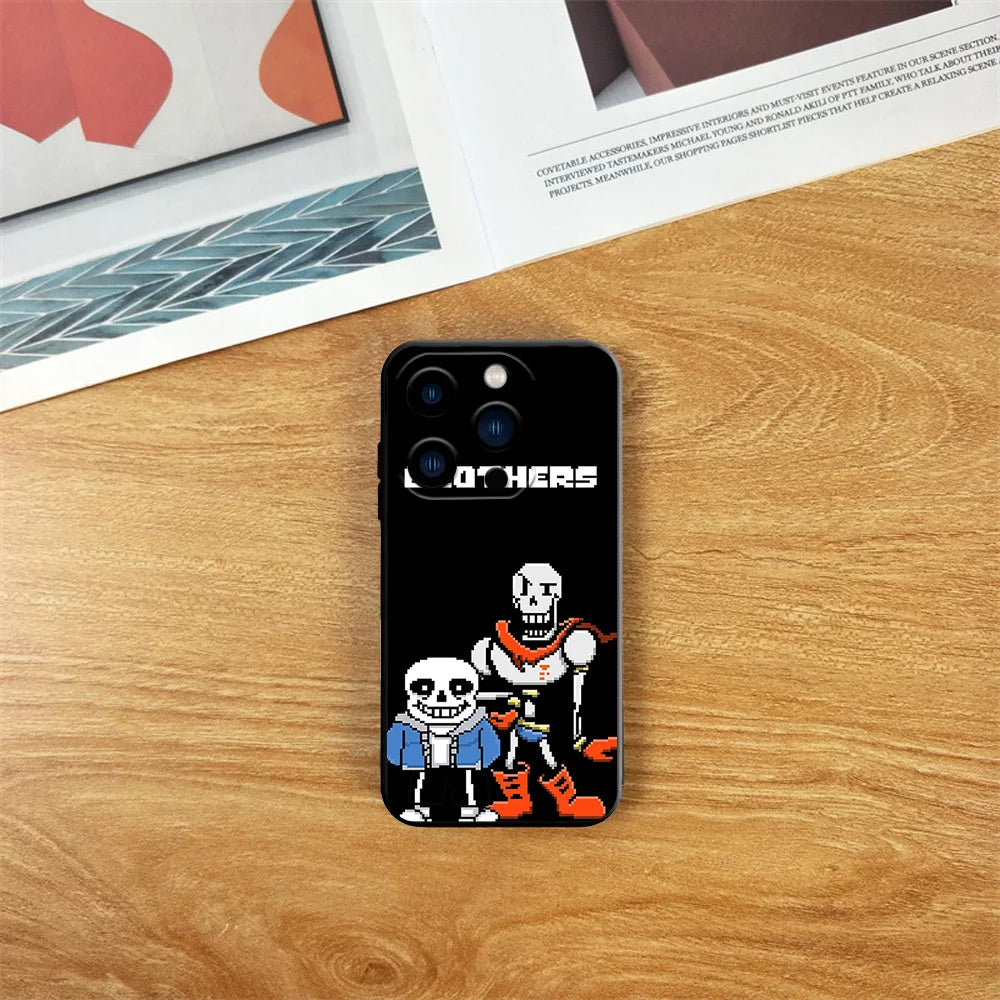 Game U-Undertale S-Sans Phone Case For Samsung S23 S22 ULTRA A22 A23 A32 A34 A52 A53 A54 A71 A72 A73